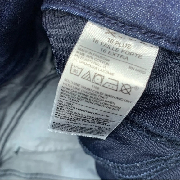 Old Navy Jeans Woman 16 Plus  Rockstar Built in Sculpt Pockets Stretch Ankle - Picture 7 of 11